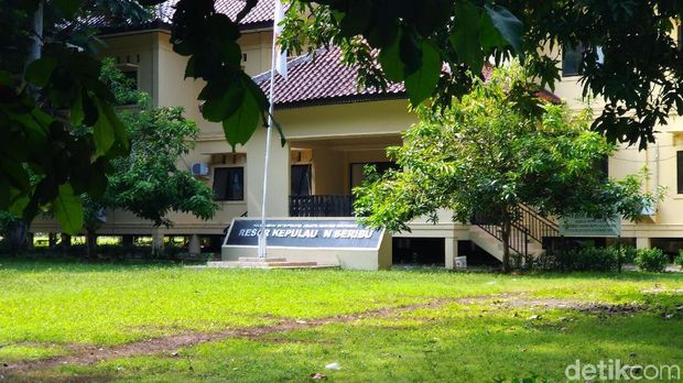Markas Polres yang sepi