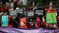 Aksi tersebut berlangsung dengan tertib dan aman hingga usai.