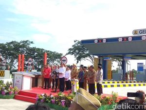 Tol Terpanjang di RI Beroperasi, Jokowi: Membuka Lapangan Kerja