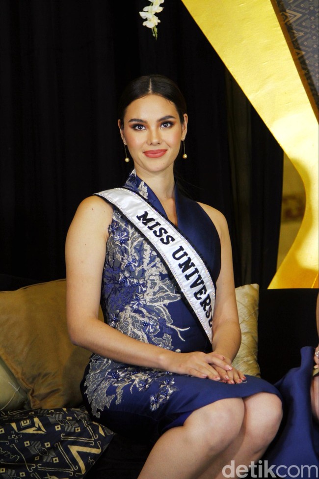 Budaya Indonesia sangat-sangat cantik. Dan aku suka pemilihan Puteri seperti ini, kalian banyak berbagi dan menampilkan budaya tentang Indonesia untuk mengapresiasinya,” imbuhnya. Foto: Muhammad Abduh/Detikcom