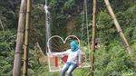 Foto: Curug Delimas Nan Cantik Dekat Borobudur