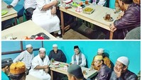 Salah satu aktifitas kesukaan saya, sarapan dan ngobrol dengan warga. Pagi ini di pasar Sekadau, tulis Norsan pada foto ini. Foto: instagram @rianorsan