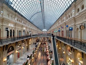 Begini Mewahnya Mal Terbesar di Rusia