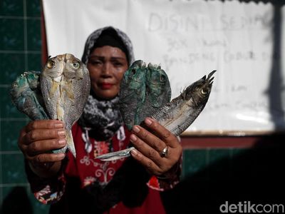 Geliat Usaha Ikan Asin di Pulau Pramuka