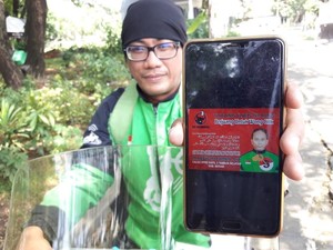 Salam Satu Aspal! Driver Ojol Ini Siap Nyaleg, Berjuang demi Wong Cilik