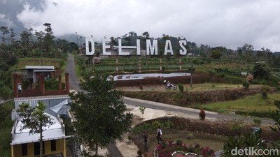 Foto: Curug Delimas Nan Cantik Dekat Borobudur