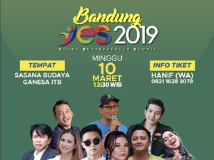 Dear Milenial Jabar, Ikut Bandung YES 2019 Biar Jadi Pengusaha Sukses