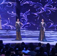 Berdasarkan penilaian juri, akhirnya  Jessica Fitriana Martasari dari Jawa Barat, Jolene Marie Cholock dari Sulawesi Utara, dan Frederika Alexsis Cull dari DKI Jakarta 1 pun terpilih masuk tiga besar.  Foto: Moh. Abduh/Wolipop