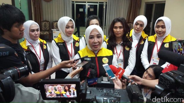 Istri Kapolri Gelar Senam Kreasi 2019, Libatkan 450 Ibu-ibu Jadi Peserta