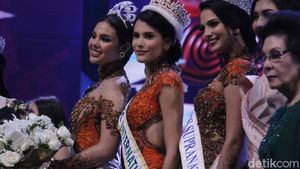 Potret 3 Ratu Kecantikan Dunia Berbalut Kebaya di Final Puteri Indonesia 2019