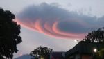 Viral Gunung Lawu Bertopi Awan Nan Indah