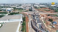 Ruas JORR 2 yang paling panjang adalah ruas Cibitung-Cilincing dengan panjang jalan tol 34 km yang terdiri atas 4 seksi, yakni Seksi I SS Cibitung-Gabus Indah panjang 13,1 km progresnya 61,7% dan Seksi II Gabus Indah-Muara Bakti sepanjang 6 km dengan progres mencapai 60,3%. Kedua seksi tersebut ditargetkan selesai Juni 2019. Foto: Dok. Kementerian PUPR