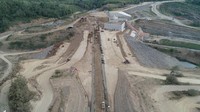 Mengutip situs Kementerian PUPR, pembangunan bendungan Passeloreng dimulai 1 Juni 2015 dan dari rencana awal sesuai kontrak ditargetkan selesai 2019/Foto: Dok. Wijaya Karya (Persero) Tbk