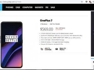 Muncul Bocoran Spesifikasi dan Harga OnePlus 7