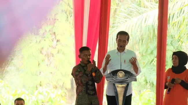 Saat Jokowi Sindir Pemilik Lahan 5 Kali Luas Jakarta