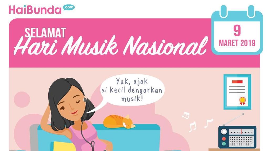 Bunda, Yuk Ajak Si Kecil Dengarkan Musik Sejak di Kandungan Bunda, Yuk Ajak Si Kecil Dengarkan Musik Sejak di Kandungan