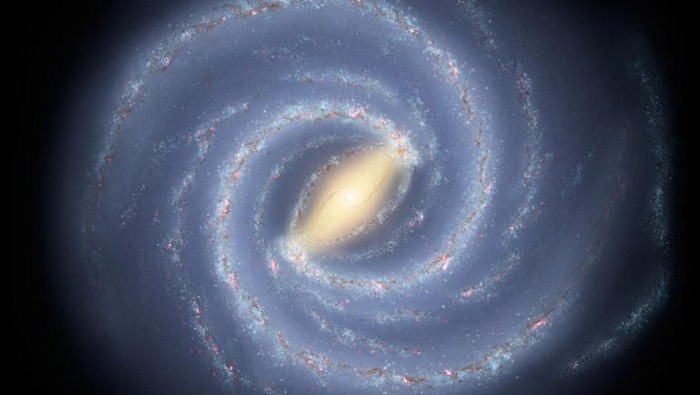 Galaksi Bima Sakti. Foto: HO/NASA/AFP