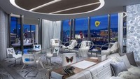 Empathy juga disebut sebagai salah satu hotel termahal di dunia, menurut The Palms. Bahkan kabarnya yang termahal mengalahkan Royal Penthouse Suite di President Wilson Hotel di Geneva. Foto: Dok. CNBC Make It/Clint Jenkins
