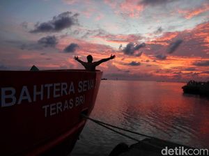 Saat Pegawai BRI dan Kru Kapal Bahtera Seva 1 Nikmati Hari