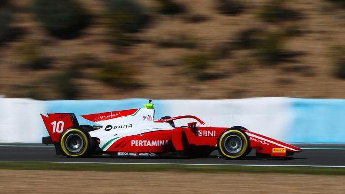 Sean Gelael saat sesi tes pramusim di F2 2019 (dok.Sean Gelael) Sean Gelael saat sesi tes pramusim di F2 2019 (dok.Sean Gelael)