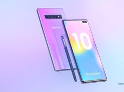Gambaran Kecantikan Galaxy Note 10