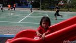 Asyiknya Bermain di RPTRA Nyiur Melambai
