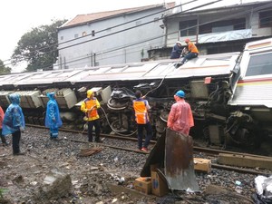 Korban Luka KRL Terguling Ditanggung Asuransi hingga Rp 20 Juta