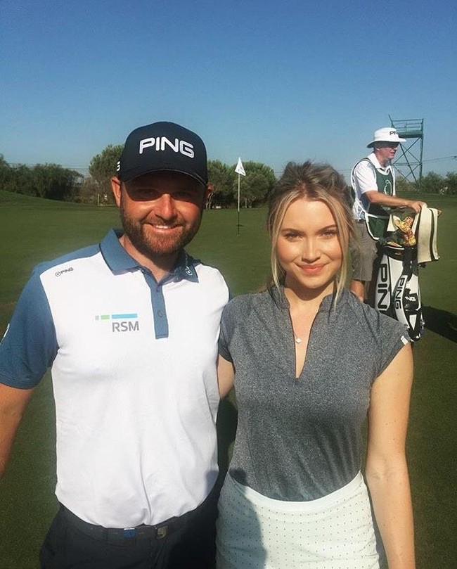 Bagaimana menurutmu dengan penampilan wanita berambut pirang yang ahli main golf ini? Foto: Instagram @lucyrobson