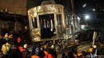 Begini Proses Evakuasi KRL Anjlok dengan Crane yang Ditarget Selesai Malam ini
