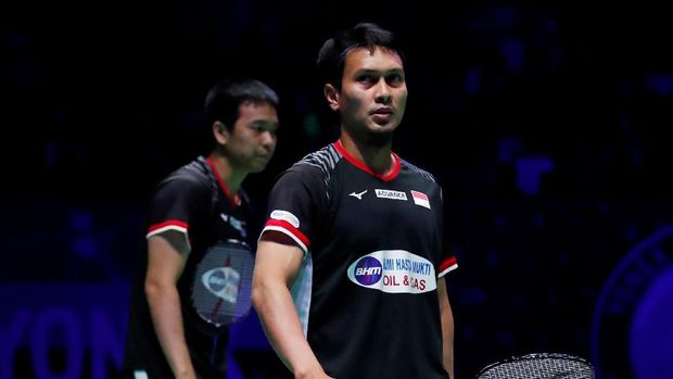 Mohammad Ahsan/Hendra Setiawan harus bermain dengan kondisi Hendra cedera di babak final.