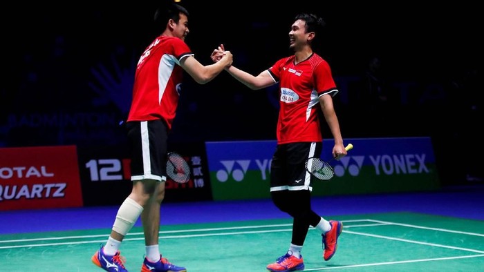 Mohammad Ahsan/Hendra Setiawan jadi satu-satunya wakil Indonesia yang lolos ke final All England 2019. Mereka mengalahkan Takeshi Kamura/Keigo Sonoda di semifinal.