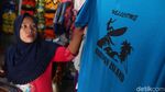 Warna-warni Kaos Souvenir di Pulau Harapan