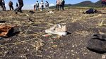 Penampakan Lokasi Jatuhnya Pesawat MAX 8 Ethiopian Airlines