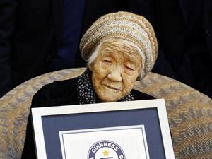 Potret Kane Tanaka, Manusia Tertua di Dunia Berumur 119 Tahun
