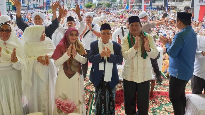 Kampanye di Sumut, Maruf Amin: Potensi Menang Sudah Kelihatan