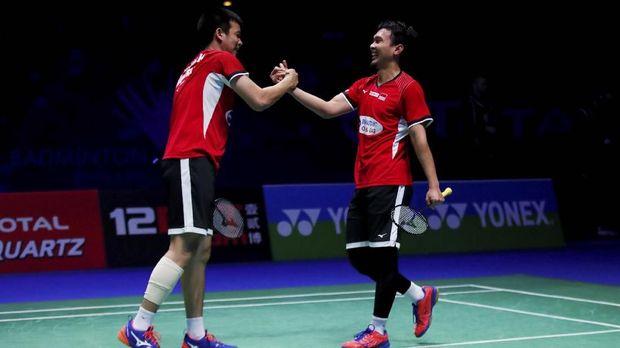 Mohammad Ahsan/Hendra Setiawan jadi unggulan Indonesia di Piala Sudirman 2019.