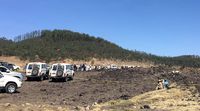 Lokasi pesawat Ethiopian Airlines jatuh