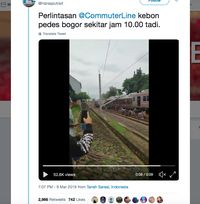 KRL Anjlok, Akses Bogor - Jakarta Terputus