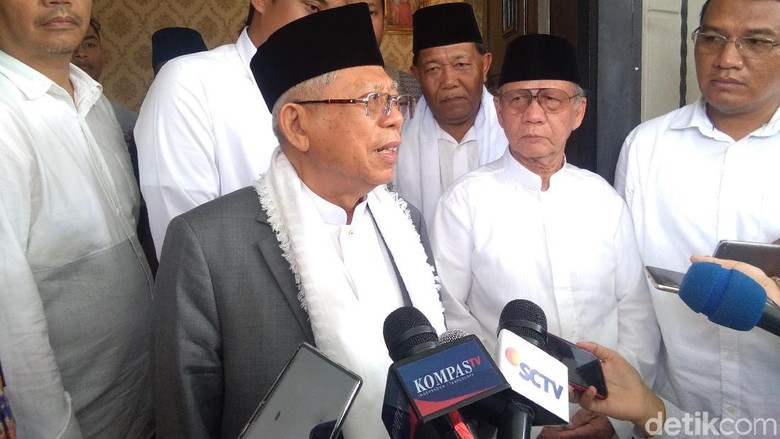 Maruf Amin Banggakan Bebasnya Siti Aisyah Keberhasilan Lobi Pemerintah Maruf Amin Banggakan Bebasnya Siti Aisyah Keberhasilan Lobi Pemerintah