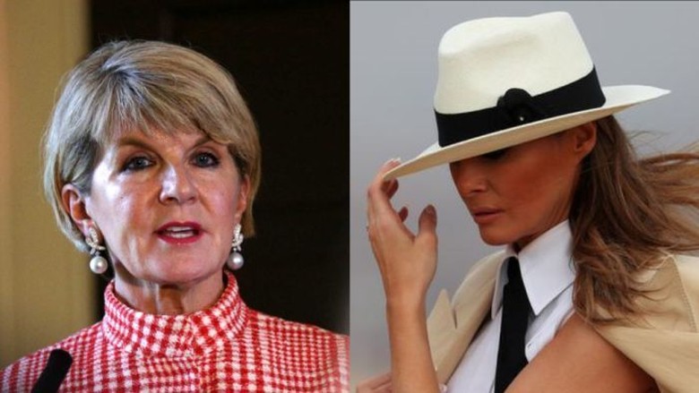 Melania Trump Pernah Kira Julie Bishop adalah Istri dari Menteri Luar Negeri Australia Melania Trump Pernah Kira Julie Bishop adalah Istri dari Menteri Luar Negeri Australia