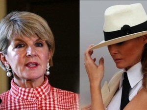 Melania Trump Pernah Kira Julie Bishop adalah Istri dari Menteri Luar Negeri Australia