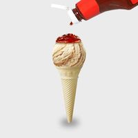 Setelah Es Krim Mayonnaise Kini Hadir Es Krim Rasa Saus Tomat
