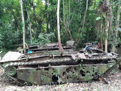 Saksi Bisu Perang Dunia II di Tengah Hutan Papua