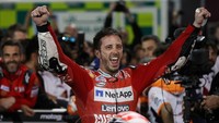 5. Andrea Dovizioso, 2 kali menang di sirkuit Lusail (2 x MotoGP). Foto: REUTERS/Ibraheem Al Omari