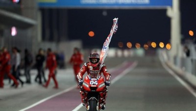 Balapan Seru di Losail, Salip-salipan Dovizioso dan Marquez