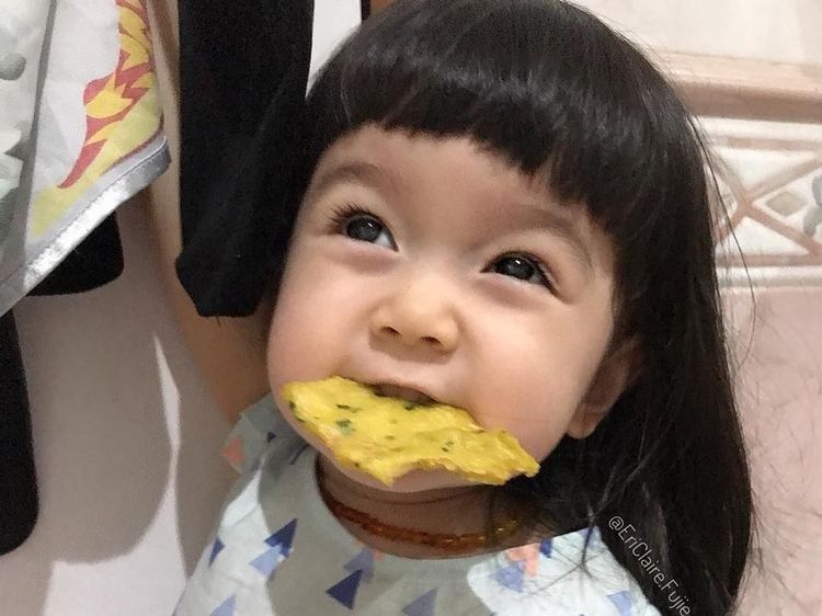 Gemasnya Ericlaire Fujie, Selebgram Cilik yang Hobi Ngemil