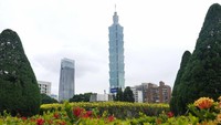 Inilah Taipei 101, gedung pencakar langit setinggi 509 meter (Kurnia/detikcom)