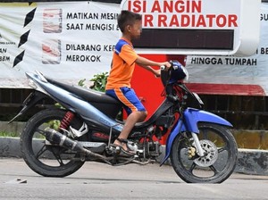 Curhat Polisi Tindak Anak Kendarai Motor
