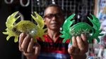 Melihat Ragam Pernak-pernik Souvenir Pulau Harapan