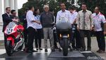 Jokowi Coba Motor Replika MotoGP Rp 7 Miliar